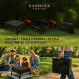 Barbecue pliable à charbon de bois