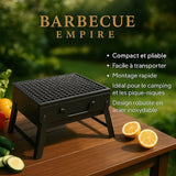 Barbecue pliable à charbon de bois
