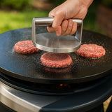 Presse burger en acier inoxydable
